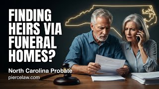 Can a funeral home help identify or contact this person? | NC