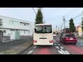 driving in japan afternoon drive at toyohashi city aichi prefecture