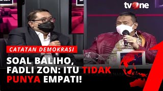 Kritik Fadli Zon di Baliho Puan Maharani, Kapitra: Dangkal Berpolitik | Catatan Dekomkrasi tvOne