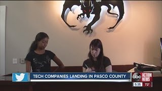 Pasco County drawing more tech companies