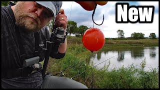 Carp Fishing with a Different Bait (and a secret weapon)