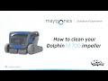 How to clean your Dolphin M700 robotic pool cleaner impeller