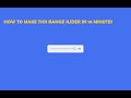 Custom Animated Range Slider and Range selector with HTML, CSS, AND JAVASCRIPT LIKE CODING NEPAL