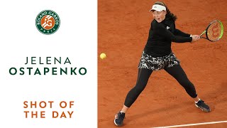 Shot of the Day #5 - Jelena Ostapenko | Roland-Garros 2020