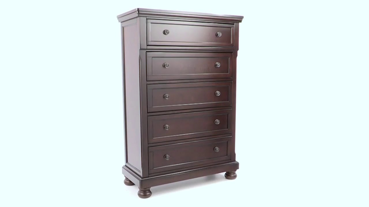 Ashley Furniture Homestore India - Porter 5 Drawer Chest - B697_46 ...