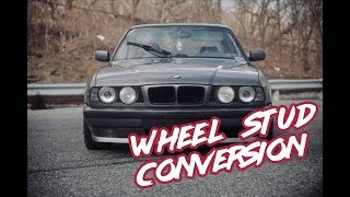 E34 Wheel Stud Conversion