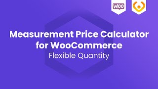 Flexible Quantity Measurement Price Calculator for WooCommerce (free plugin)