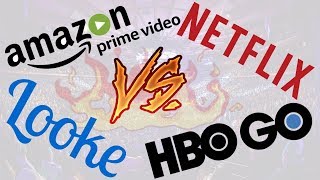 GUERRA DE STREAMING - NETFLIX, AMAZON PRIME VIDEO, HBO GO OU LOOKE: QUAL O MELHOR?