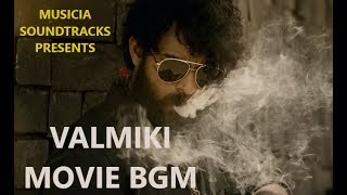 Valmiki (2019) Movie Mass BGM With Dilogues!