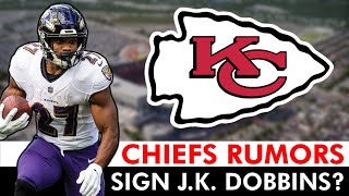 Chiefs Rumors: Kansas City SIGNING J.K. Dobbins? NFL Draft Rumors On Chiefs Drafting A RB