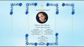 In Loving Memory of Rodney Voka Kissoka