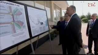 President Ilham Aliyev reviewed the Mil-Mughan hydrosystem in Fuzuli