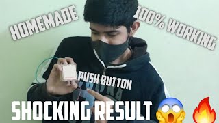 How To Make Push Button At home easily. | Sohaib Experiment