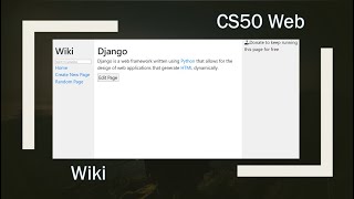 Project 1 - Wiki | Harvard CS50's Web Programming with Python and JavaScript