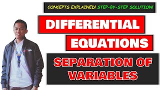 Separation of Variables |Differential Equations|