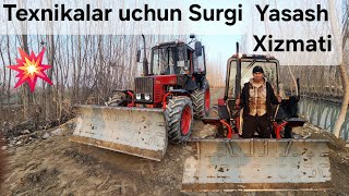 Traktorlar uchun Surgi Lapatki Yer surgich Turli tractorlarga yashaymiz #mtz #agriculture #t40 #t28