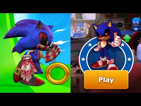 Sonic Dash – Sonic.Exe Fully Upg New Runner Mod Apk – Juego Android desbloqueado con los 52 personajes