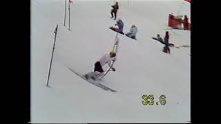 Alpine Ski-WM 1987 - Slalom Herren (2. Lauf) mit ZDF-Kommentar (Goldmedaille Frank Wörndl)
