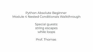P1M4 Nested Conditionals
