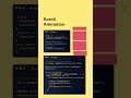🚀 CSS scroll animation functionality #coding​ #webdevelopment​#scroll #shorts #shortvideo #webdesign