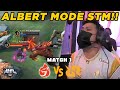 MATCH YG DITUNGGU2!! HAYABUSHA ALBERT BENER2 MENGGILA!! - RRQ VS AURA MATCH 1 MPL S9