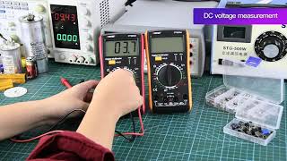 Newly ANENG DT9205A HD Digital True RMS Professional Multimeter AC/DC Tester Buzzer Auto Electrical