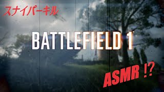 【ASMR？】BF1のキル音でストレス解消！あの感覚をもう一度。【BATTLEFIELD１】