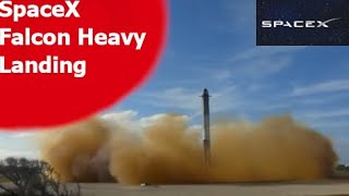 SpaceX  Falcon Heavy   landing     #Shorts