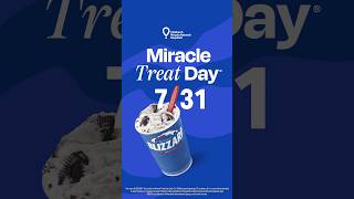MIRACLE TREAT DAY. $1 or more from each BLIZZARD Treat | Dairy Queen #dairyqueen #dq #blizzard