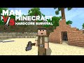 Stranded on a Savage Island! | Man vs Minecraft -  Part 1 | Minecraft Survival Role-play