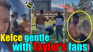 OMG! Travis Kelce was Spotted interacting with Taylor Swift's fans during a golf