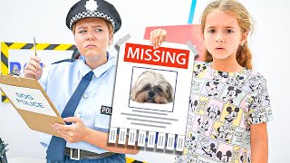 Ruby and Bonnie gets help from police to find the lost puppy
