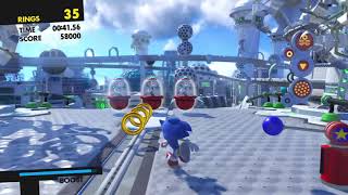 Sonic Forces Mission: Defeat 5 enemies in a row while sliding in a Sonic stage