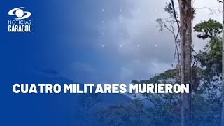 Accidente de Helicóptero del Ejército: vea las imágenes previas a la tragedia en Chocó