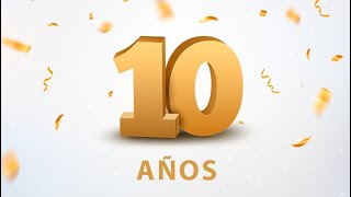 Cumplimos hoy 10 años!!