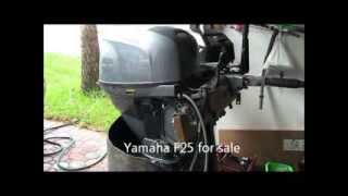 YAMAHA F25 25 HP OUTBOARD FOR SALE