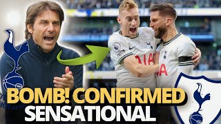 URGENT! CONFIRMED! SENSATIONAL! Tottenham Transfer News !