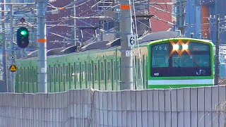 【201系】JRおおさか東線　赤川鉄橋(淀川橋梁)