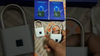 smart fingerprint lock / padlock. #lock #footlocker #fingerprintofgod #key