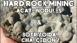 BOTRYOIDAL CHALCEDONY \u0026 AGATES UP IN THE MOUNTAINS WITH NATE