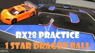 Dragon Ball x Mini-Z - Reflex Racing RX28 Practice - TS-96 Fluorescent Orange 1 STAR Dragon Ball