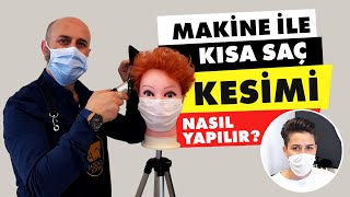 Makine ile Kısa Saç Kesimi Nasıl Yapılır?