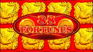 Live Play On 88 Fortunes Slot Machine