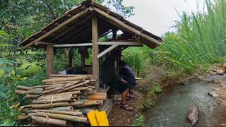 MENIKMATI KEDAMAIAN DI ALAM,OLAHAN MAKANAN SEDERHANA DI SAUNG SAWAH