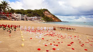 PEDIDO DE CASAMENTO SURPRESA NA PRAIA INGRID \u0026 DAVID 💍♥️