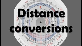 CRP-5: Distance conversions