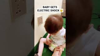 BABY GETS ELECTRIC SHOCK 🫣🫣🫣