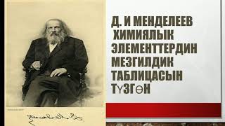 8-класс Молекула жана атомдор. Химиялык элемент, алардын белгилери