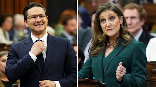 Poilievre, Freeland butt heads over Canada's cost of living, inflation struggle