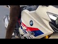 Bmw with ghostrider 3680 #motovlog #shorts